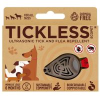 TickLess ultrazvočni odganjalec klopov - za pse vseh velikosti - rjave barve