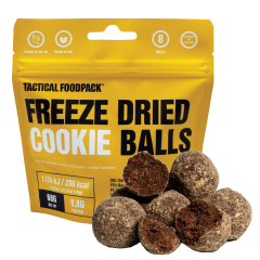 Iščete okusne in priročne prigrizke za aktivnosti na prostem? Freeze Dried Cookie Balls 68g Tactical Foodpack je vrhunska liofilizirana hrana, ki je enostavna za pripravo, hranljiva in izjemno okusna. Uživajte v sladkih piškotih kjerkoli in kadarkoli - id