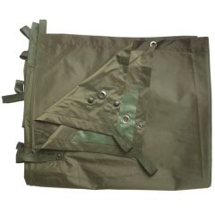 Vojaško šotorsko krilo britanska BASHA v olivni barvi