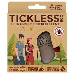 TickLess ultrazvočni odganjalec klopov - za pohodnike - rjave barve