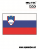 B33 army shop - slovenska zastava, MILTEC, MIL-TEC, opremite se na www.opremljen.si (trgovina z vojaško opremo, vojaška trgovina)