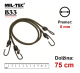 Vojaška MIL-TEC elastična vrv z jeklenimi kavli by B33 army shop at www.opremljen.si