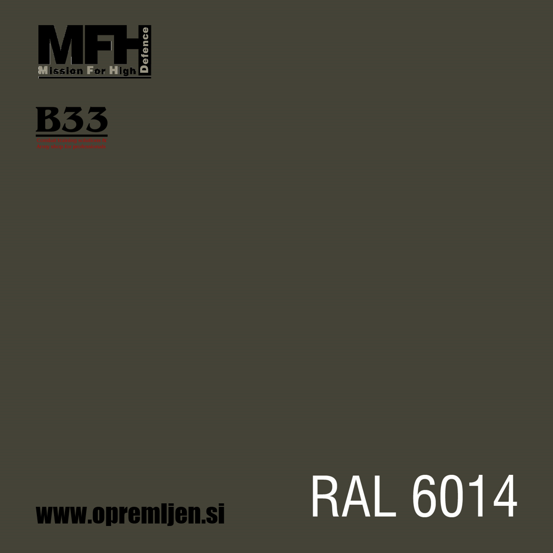 Vojaška barva sprej olivna OLIV DRAB RAL6014 400ml MFH - Max Fuchs by B33 army shop at www.opremljen.s