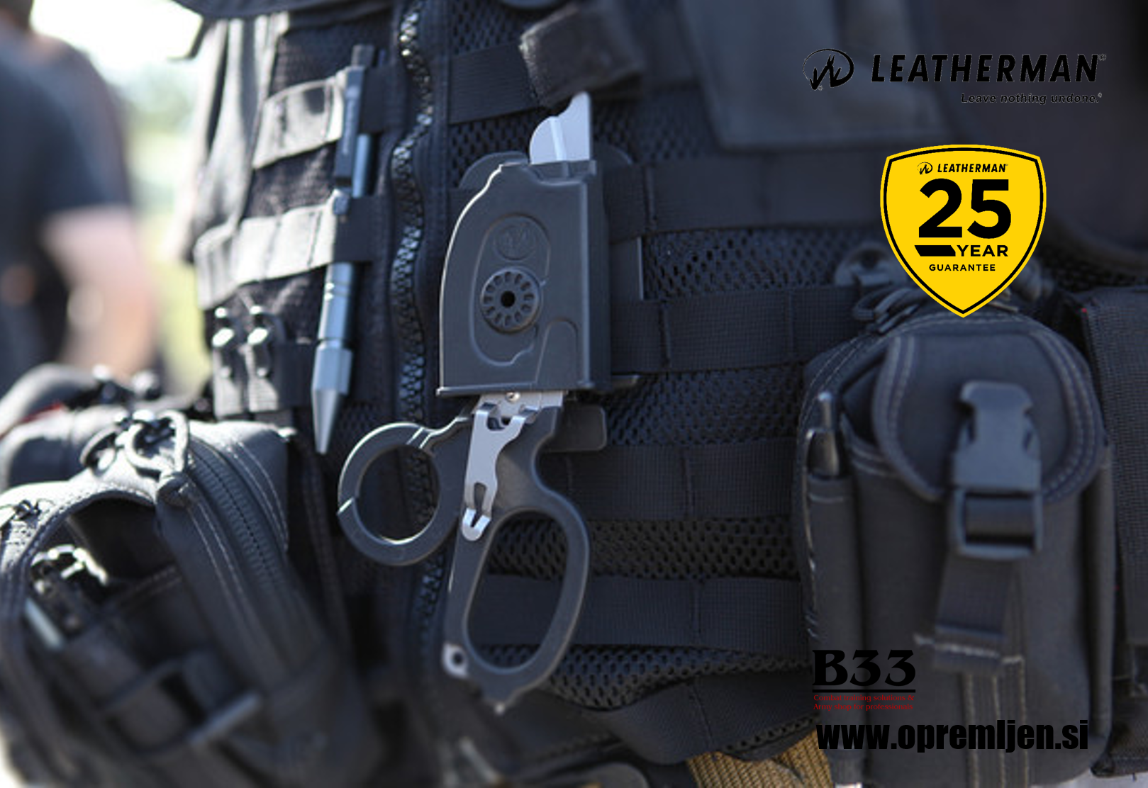 B33 army shop - Leatherman - Raptor Medicinske škarje iz nerjavečega jekla 420HC by B33 army shop at www.opremljen.si, trgovina z vojaško opremo, vojaška oprema