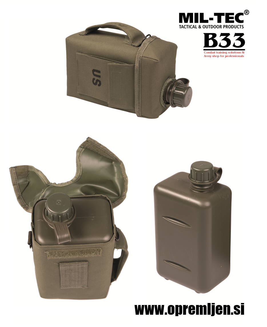 US vojaška čutara kapecitete 2 litra oliv by B33 army shop at www.opremljen.si